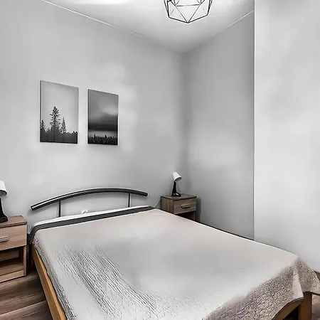 W Alei Fontann. Щецин